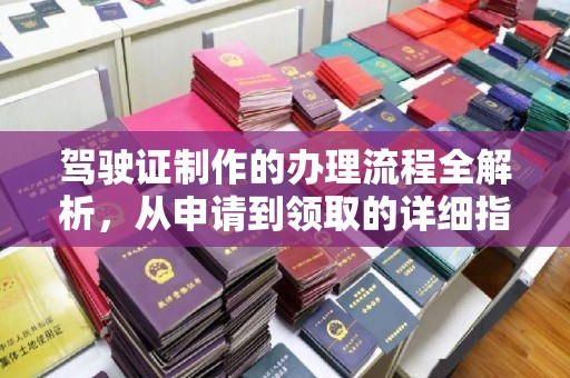澄江驾驶证制作的办理流程全解析，从申请到领取的详细指南
